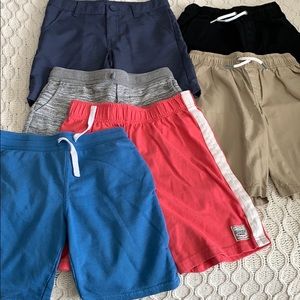 Lot of 6 boys size 8 shorts